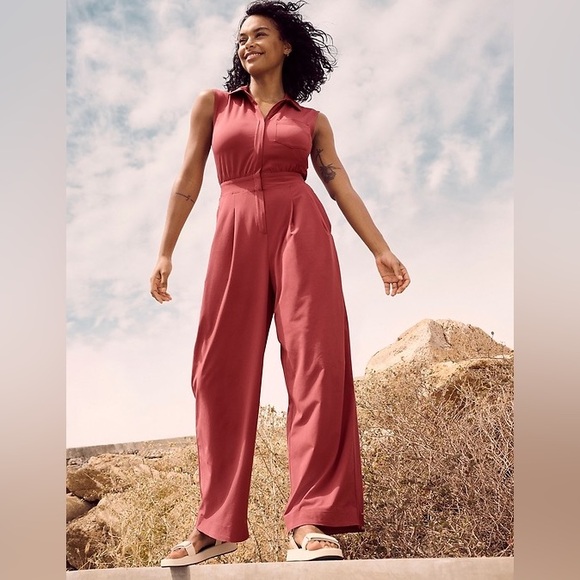 Athleta Pants - Athleta Sleeveless Brooklyn Heights Jumpsuit